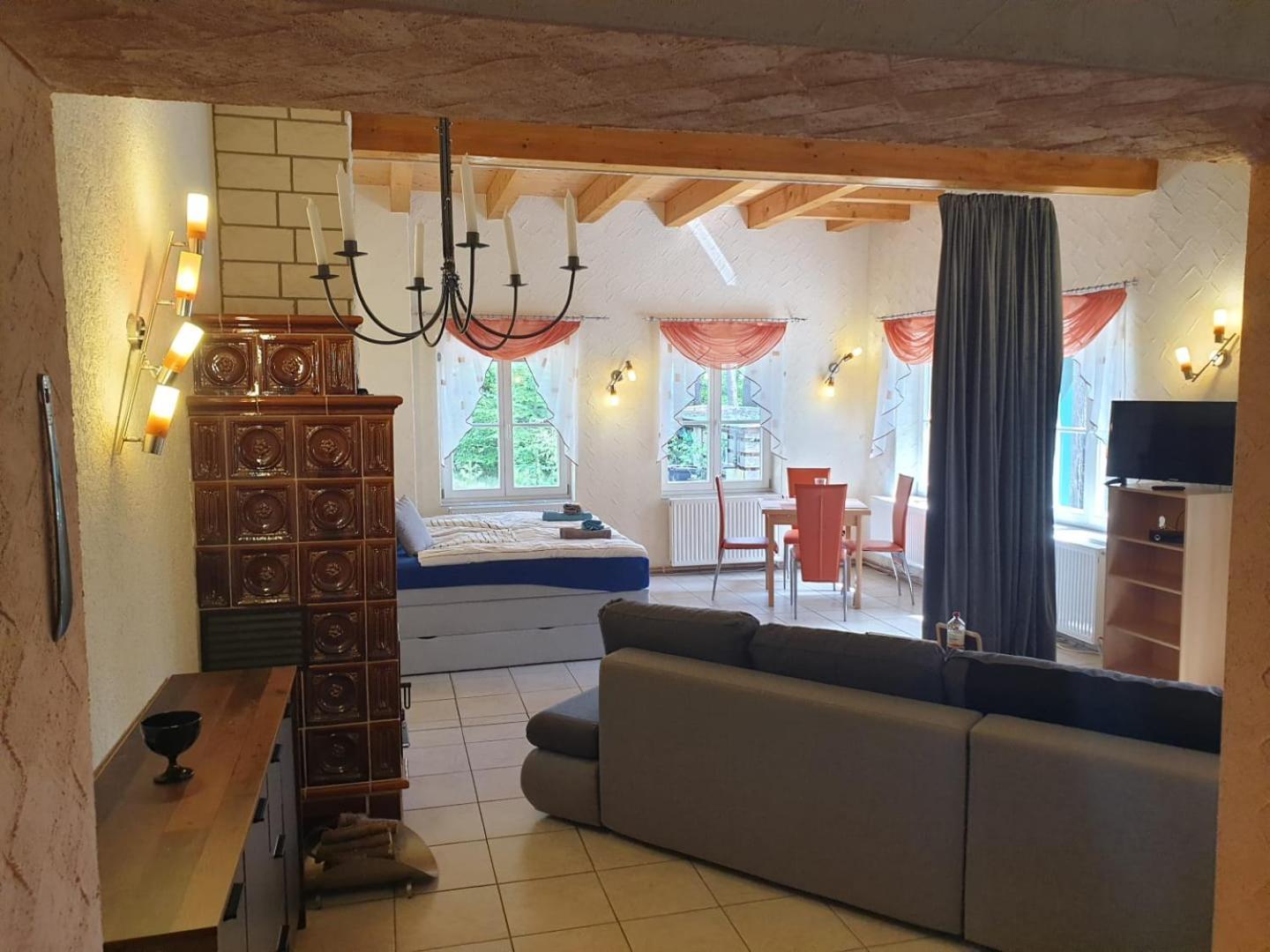 Ferienwohnung Habicht Villa-Paelitzsee Grosszerlang エクステリア 写真